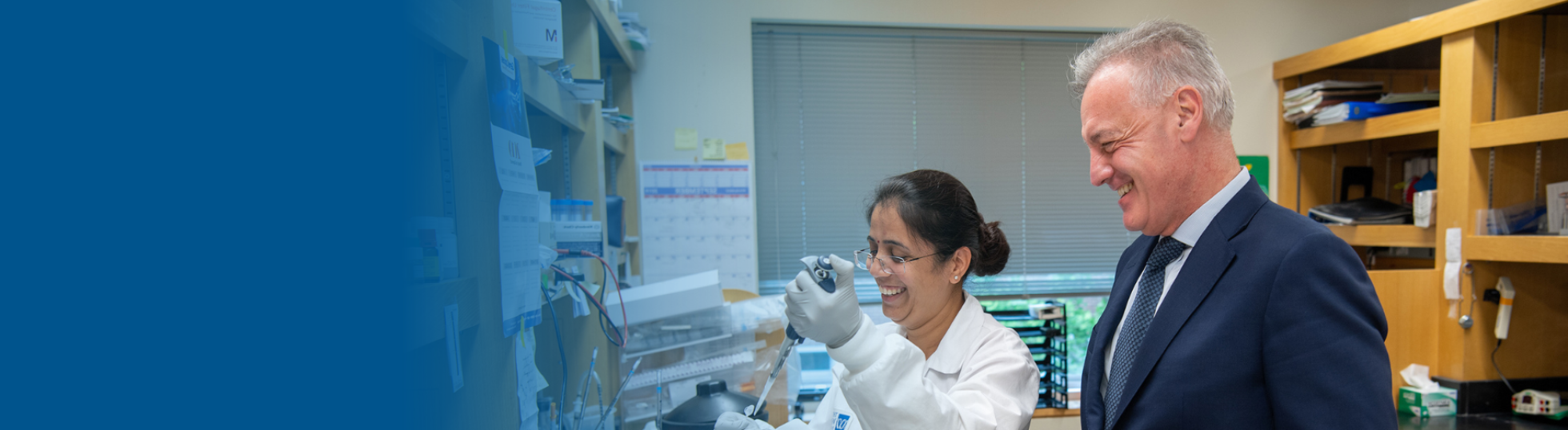 Students training in the Wistar lab