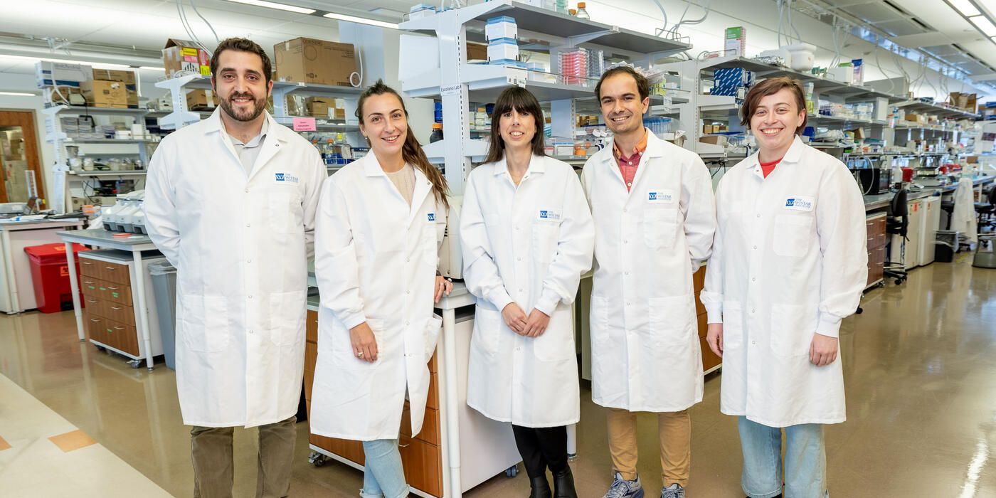Dr. Amelia Escolano and lab members