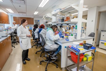 Cheyney University students participate in Wistar’s biomedical research